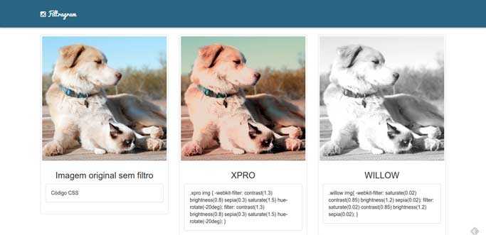 Entendendo e usando CSS filters para replicar o Instagram - PARTE 2